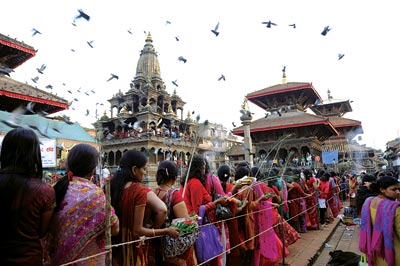The Nepali  Queue