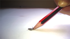 An empty sheet of paper