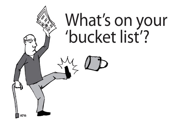 What’s On Your ‘Bucket List’?