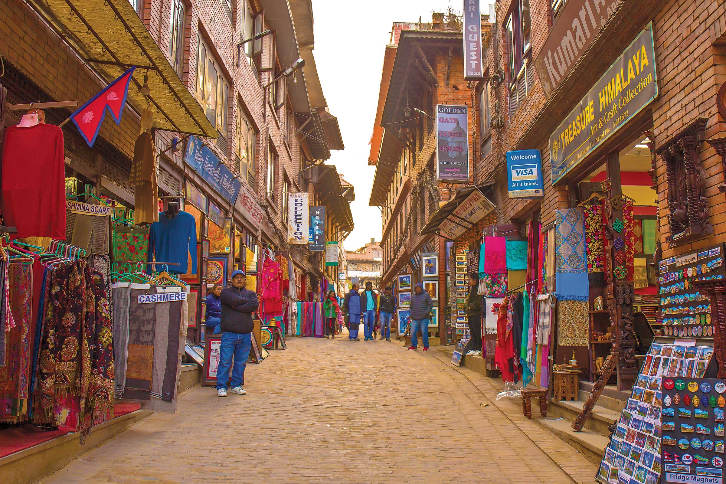 A Pleasant Day in Bhaktapur