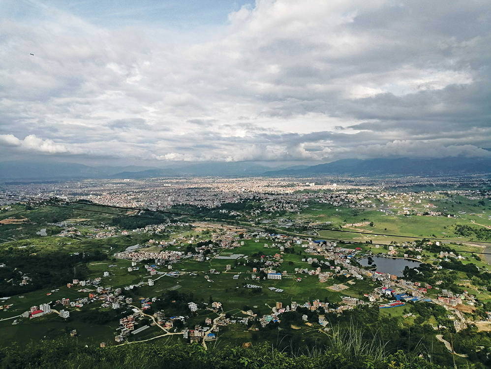 Above it all as the Lights Come On