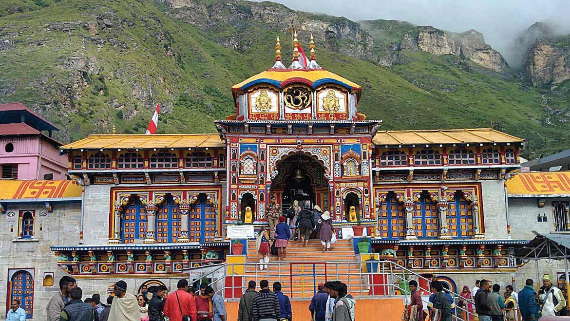 Badrinath Dham in the verdant hills of Kavresthali